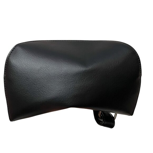 Pixie Mood Kim 14" x 10" Vegan Leather Mini Convertible Black Backpack Minimal - Picture 4 of 7